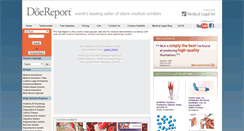 Desktop Screenshot of doereport.com