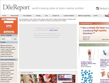 Tablet Screenshot of doereport.com